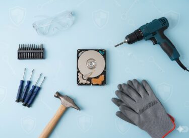 自分でできるHDDの破壊｜安全なデータ消去と処分方法