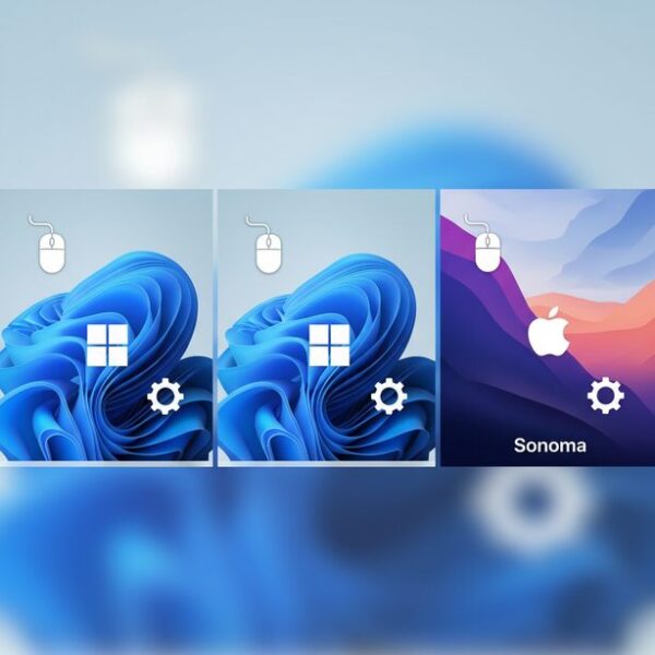 マウスのスクロール方向設定の直し方をOS別に比較。Windows 11、Windows 10、Macそれぞれの環境での設定方法の違いをひと目で分かりやすくまとめている。