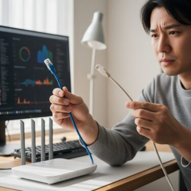 LAN ケーブルのカテゴリー6と6aの違いを徹底比較！選び方を解説
