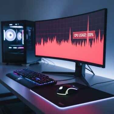 ゲームでCPU使用率を下げる設定と対策【原因から解説】