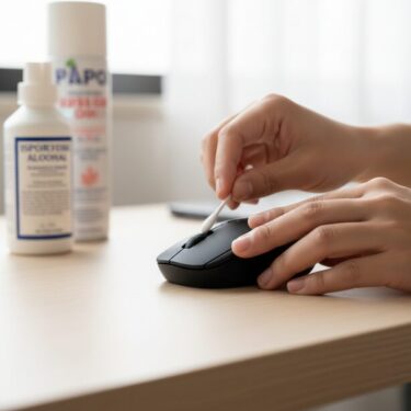 マウスのセンサー掃除で不調を解消！正しいやり方と対処法