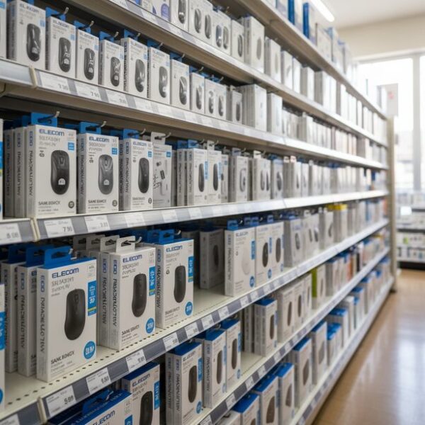 おすすめの定番リストレスト製品群。エレコムやサンワサプライなど、信頼できる人気ブランドのパッケージがスタイリッシュに並び、品質と機能性を重視する選択肢を示唆。