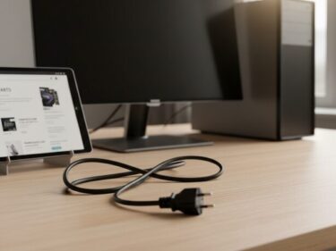 PC電源ケーブル売ってる場所は？コンビニ・100均・家電量販店を調査